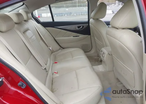 2014 Infiniti Q50 Premium from USA, damaged, VIN JN1BV7AR1EM701939